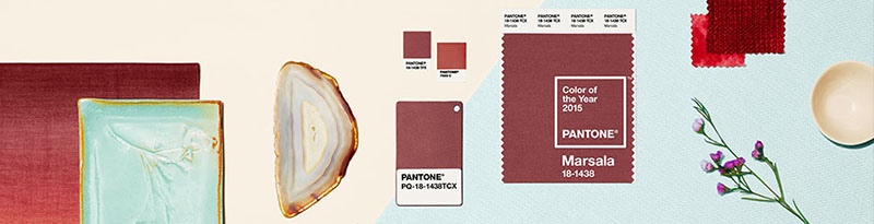 PANTONE 2015年度色：瑪薩拉酒紅(18-1438)(圖1)
