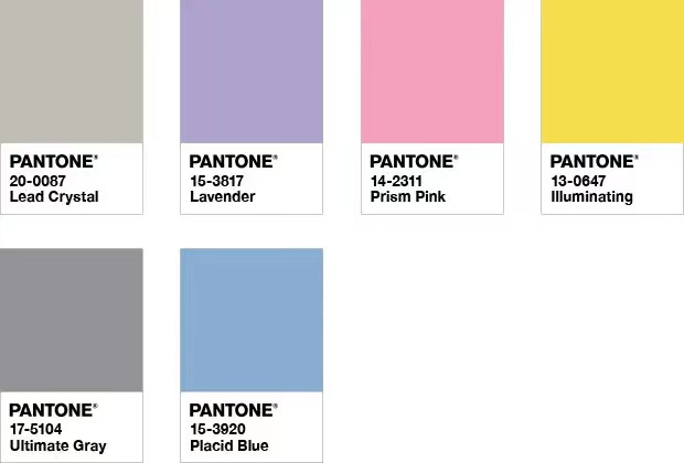PANTONE  2021年度色：亮麗黃（13-0647）&極致灰（17-5104）(圖14)