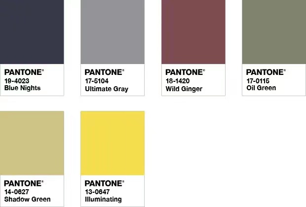 PANTONE  2021年度色：亮麗黃（13-0647）&極致灰（17-5104）(圖20)