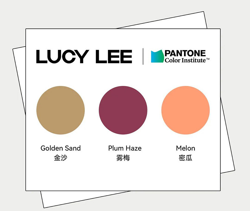 PANTONE色彩研究所和LUCY LEE攜手發(fā)布三款2022年度流行發(fā)色(圖1)