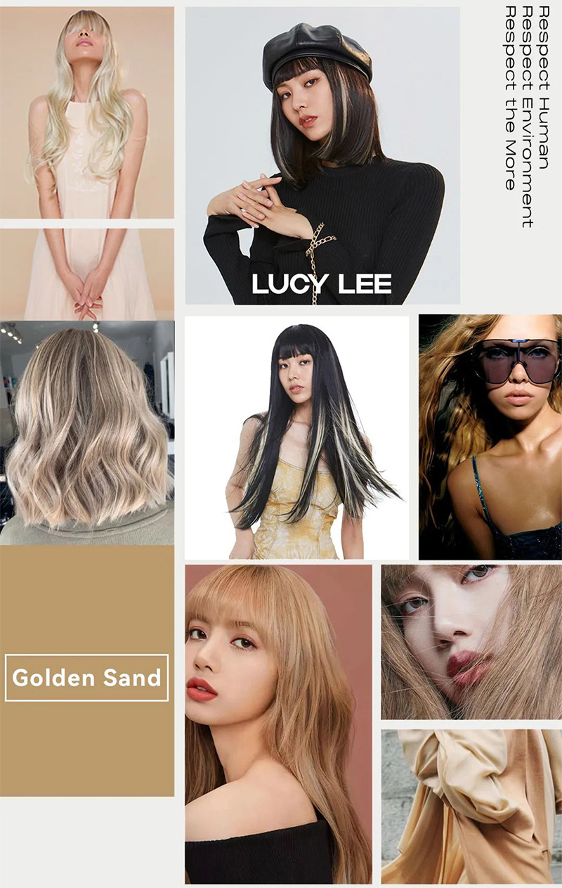 PANTONE色彩研究所和LUCY LEE攜手發(fā)布三款2022年度流行發(fā)色(圖3)