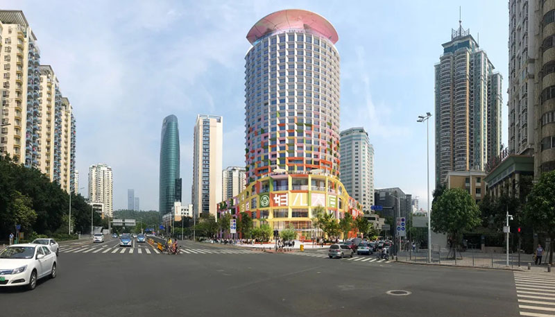 深圳婦兒大廈改造，建筑主體色彩或?qū)⒊蔀榻裹c(diǎn)(圖5)