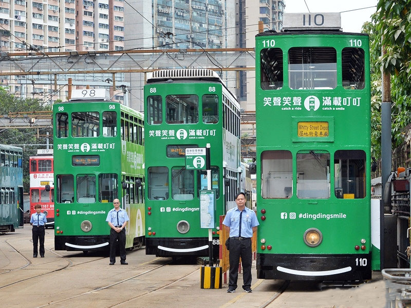 PANTONE色彩研究所為HK有軌電車創(chuàng)造一種新的標(biāo)志性色調(diào)“香港電車綠”(圖2)