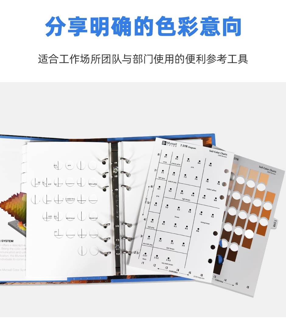 Munsell孟塞爾珠子色彩圖表(圖6)