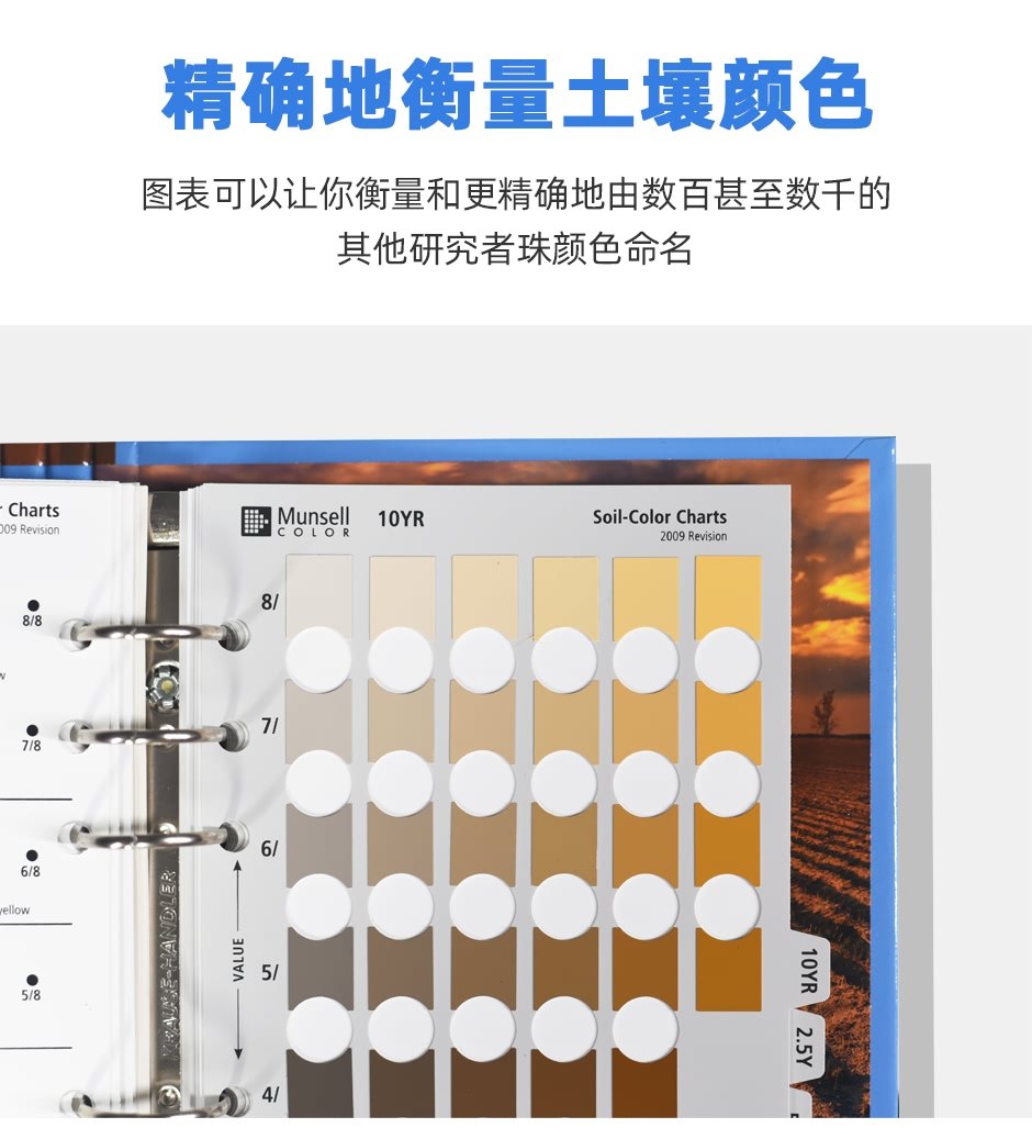 Munsell孟塞爾土壤色彩圖表(耐洗型)(圖7)